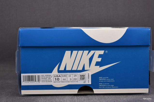 Cheap TB Scott DH3227-105 and Travis Blue 1 Air White Jordan 0802